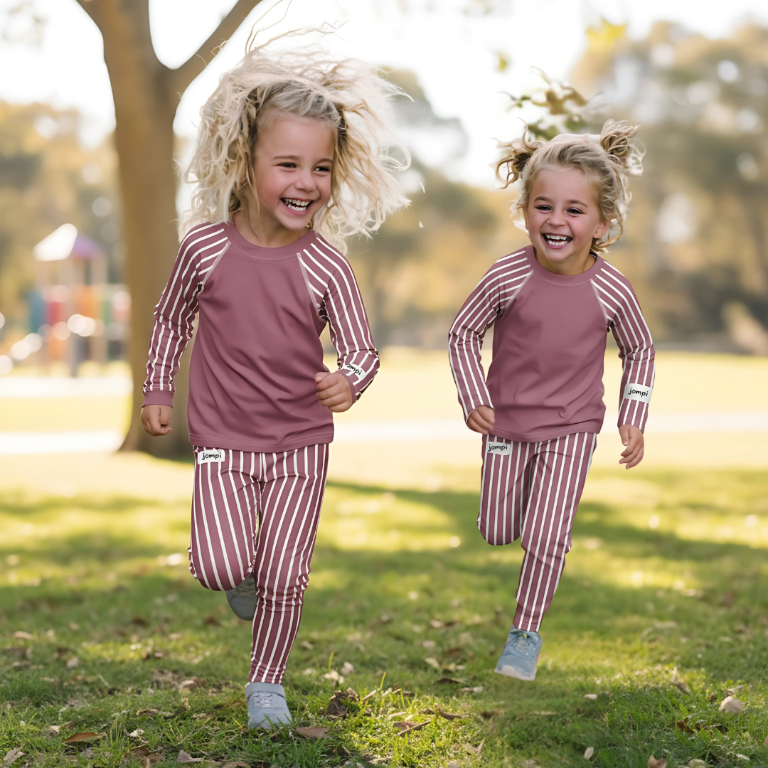 Träningströja Jompi Dash Mini Violett - Stripe