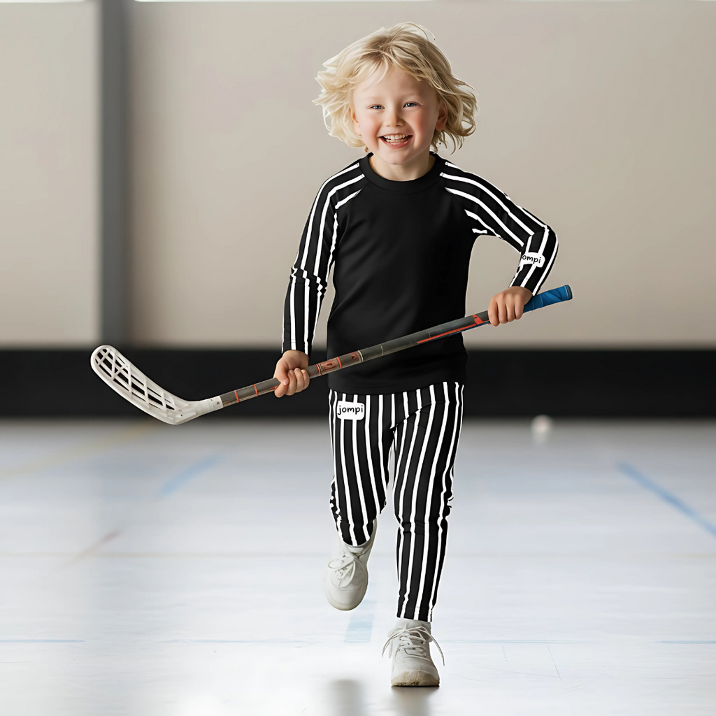 Träningstights Jompi Dash Mini Svart - Stripe