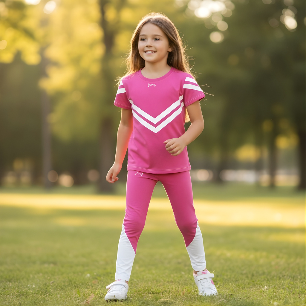 Träningstights Jompi Junior Dash Rosa - Sport