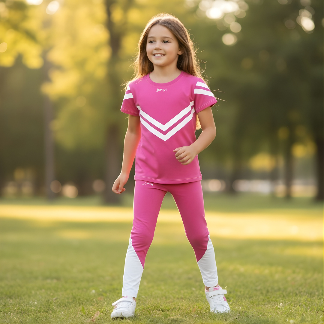 Träningstights Jompi Junior Dash Rosa - Sport