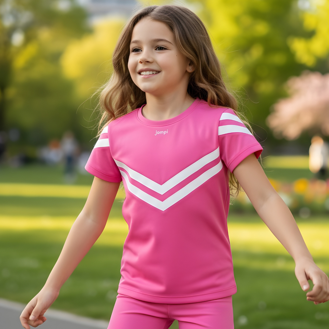 Träningst-shirt Jompi Junior Dash Rosa - Sport