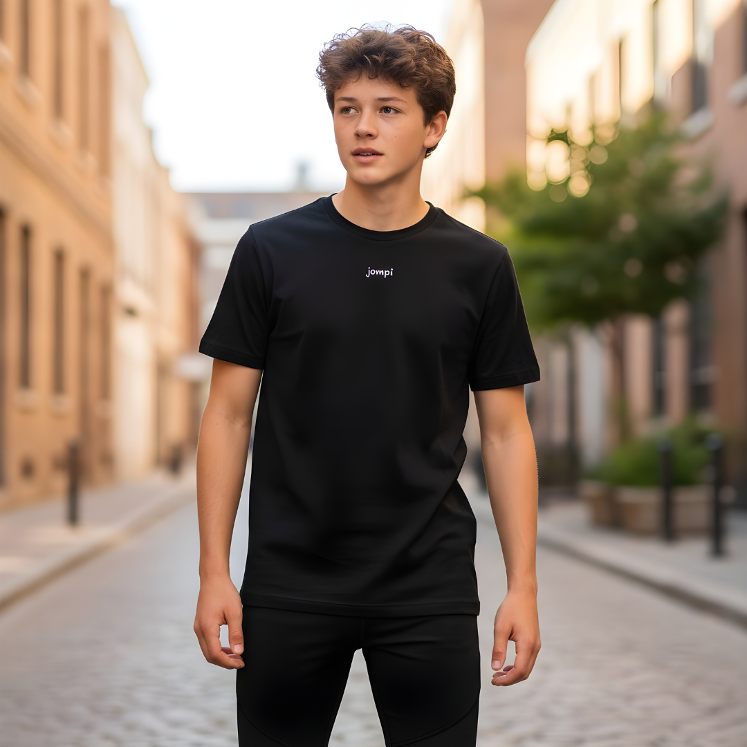 Träningst-shirt Jompi Junior Hop Svart