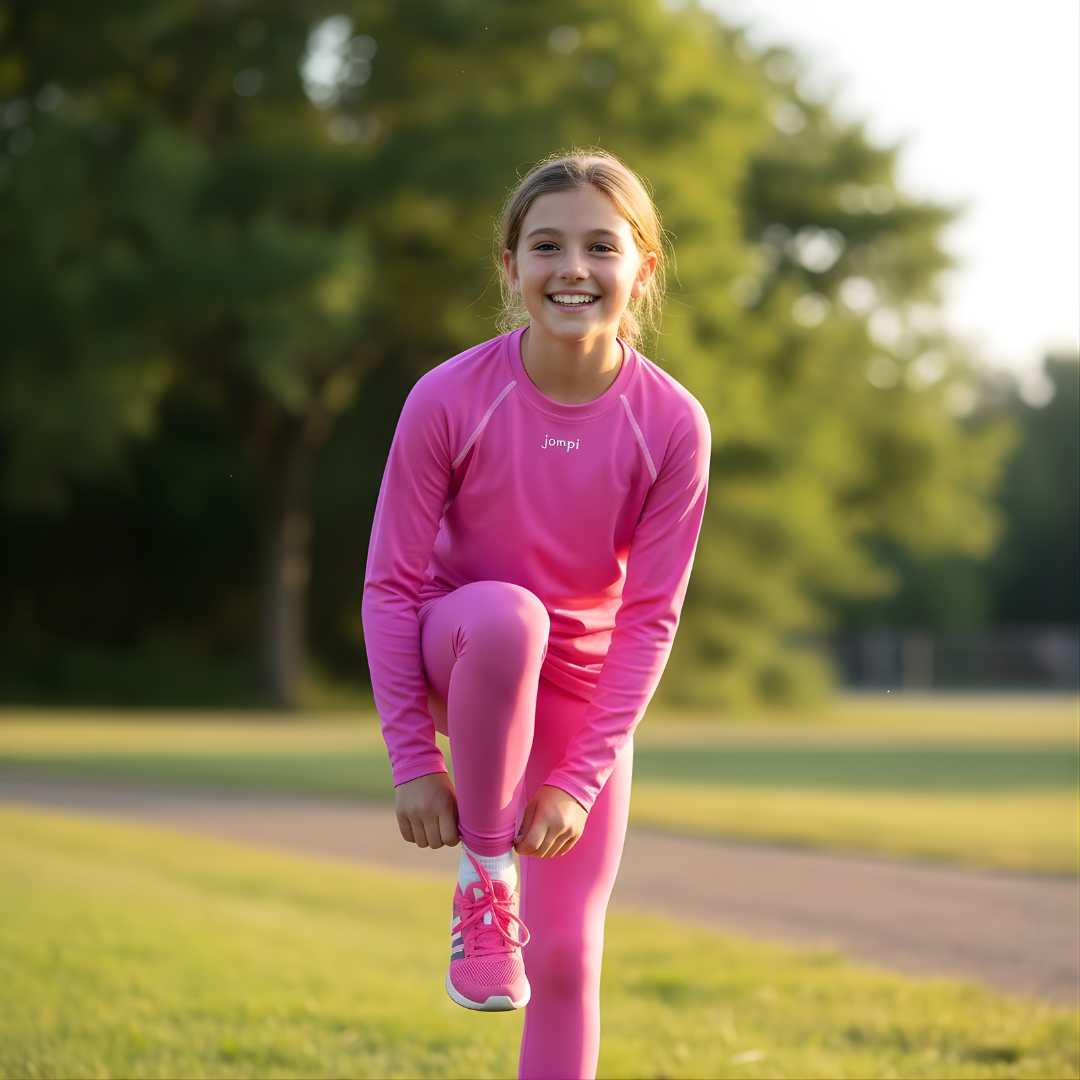Träningstights Jompi Junior Hop Cerise