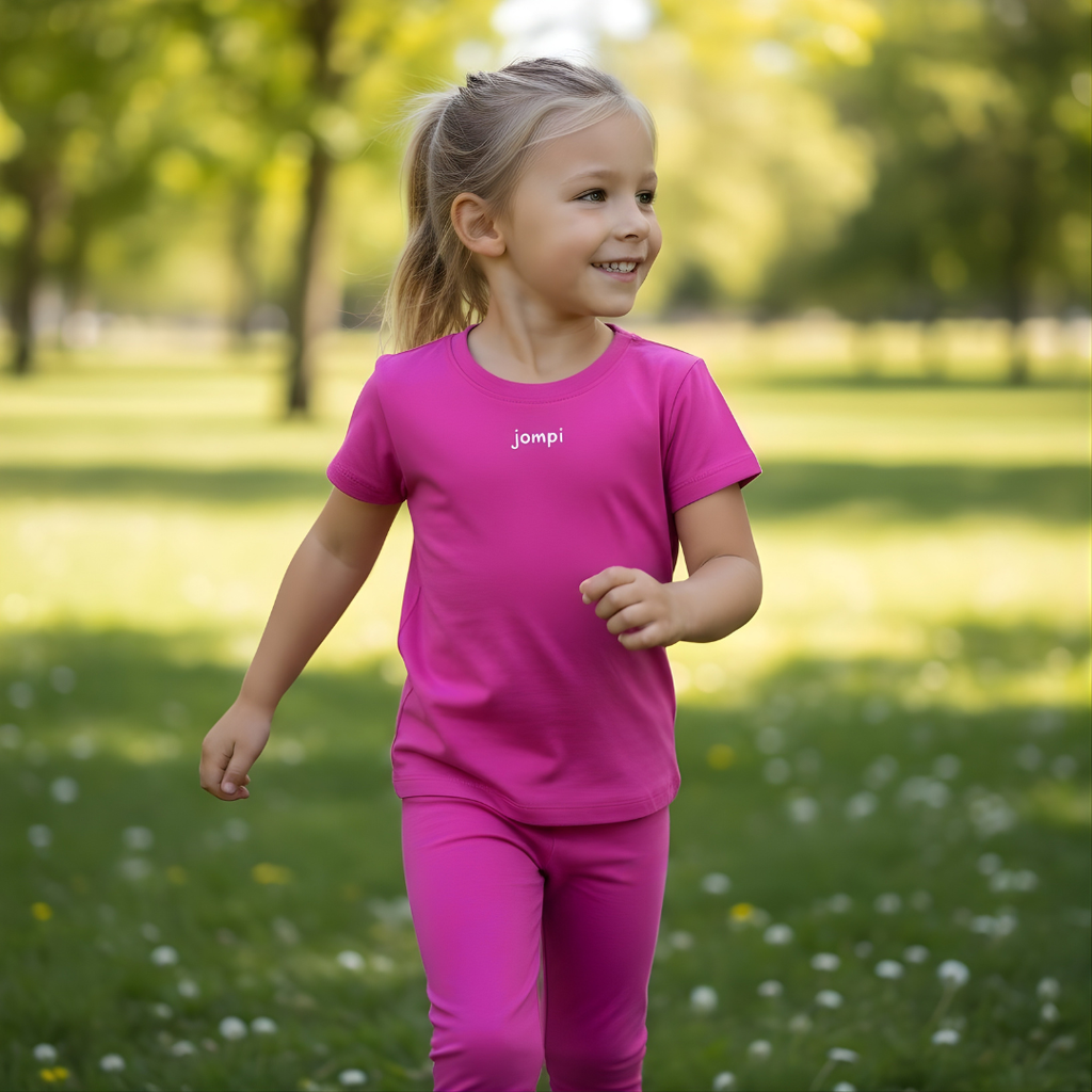 Träningst-shirt Jompi Hop Mini Rosa