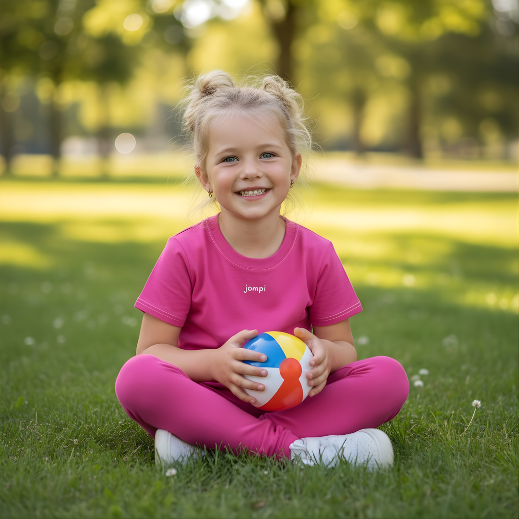Träningstights Jompi Hop Mini Cerise