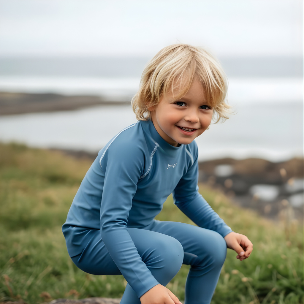 Träningstights Jompi Hop Mini Havsblå