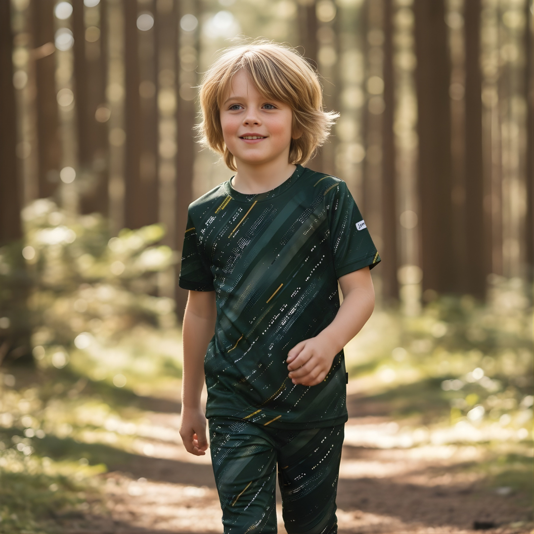 Träningst-shirt Jompi Twirl Mini Grön - Speed