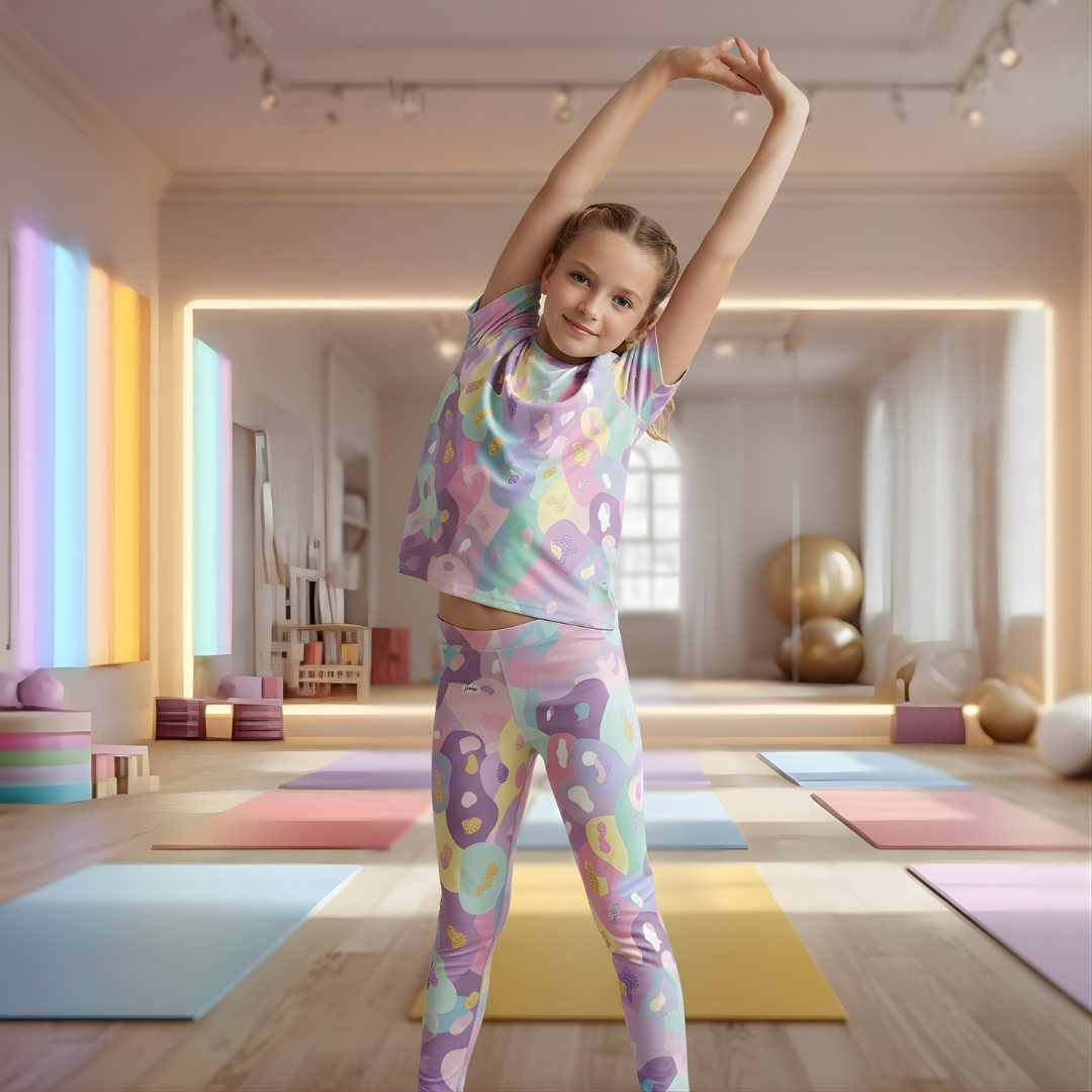 Träningst-shirt Jompi Junior Twirl Regnbåge - Dream