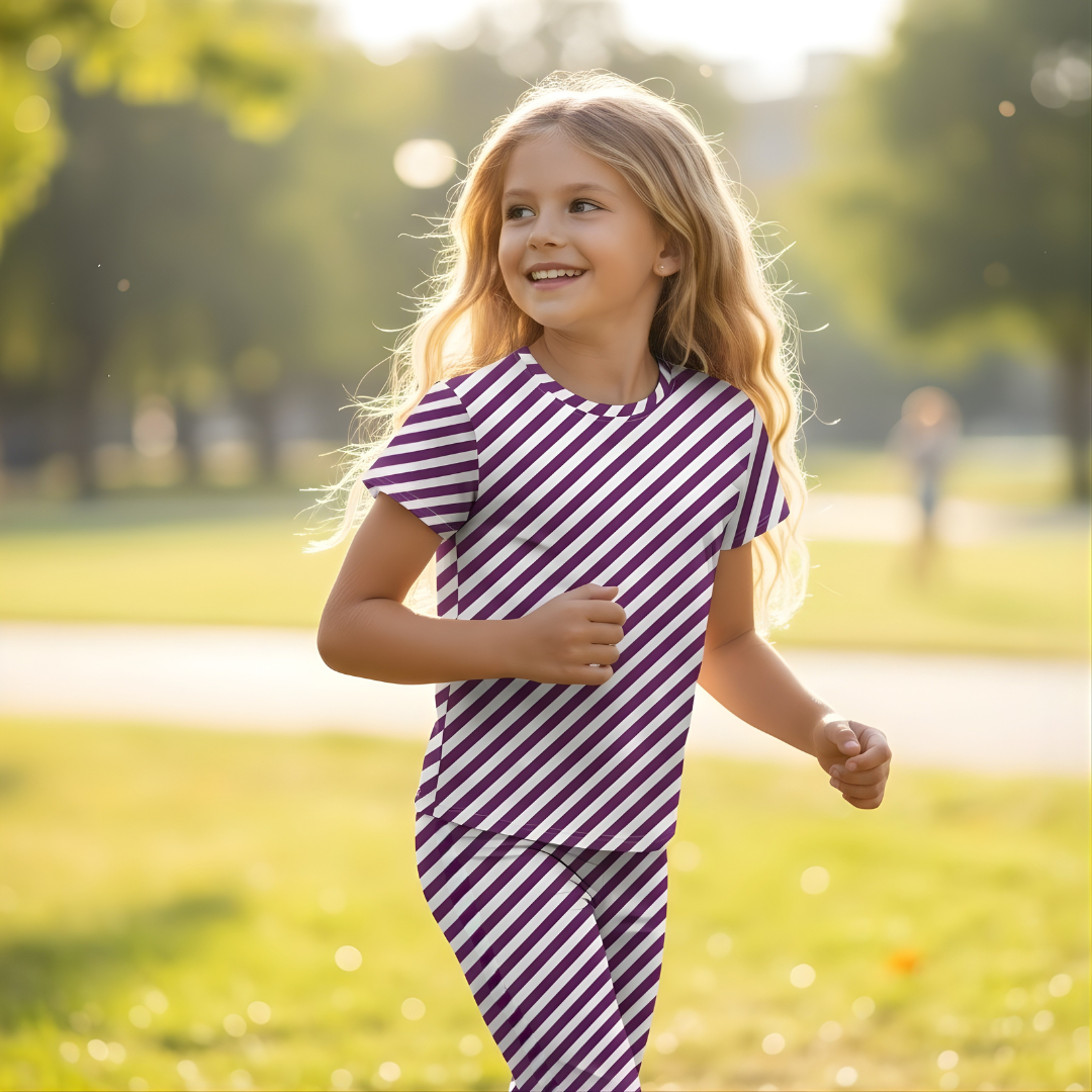 Träningst-shirt Jompi Junior Twirl Lila - Motion