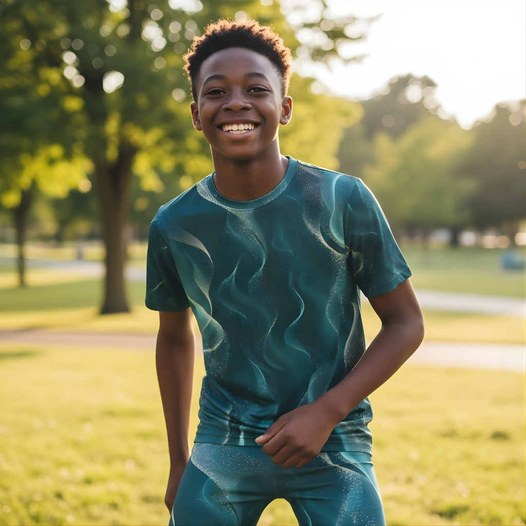 Träningst-shirt Jompi Junior Twirl Grön - Vibrant