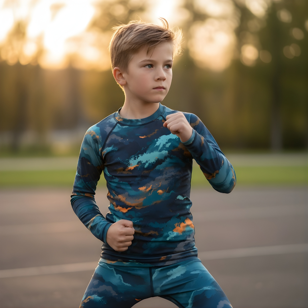 Träningströja Jompi Junior Twirl Blå - Fast