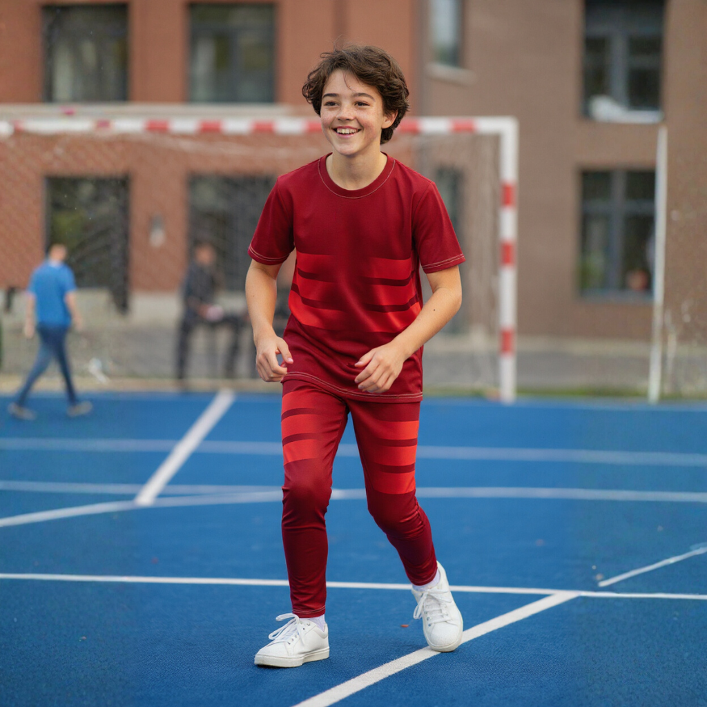 Träningstights Jompi Junior Twirl Röd - Kick
