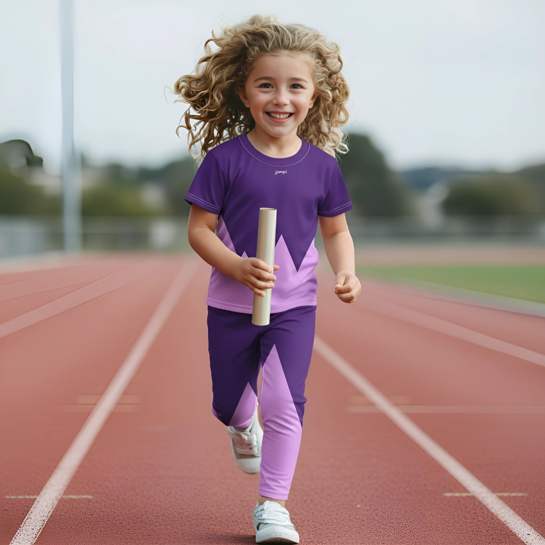 Träningst-shirt Jompi Dash Mini Lila - Mix