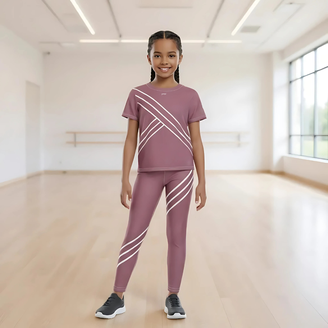 Träningstights Jompi Dash Mini Violett - Line