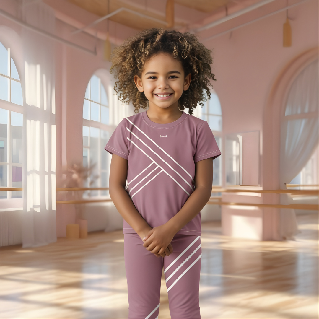 Träningst-shirt Jompi Dash Mini Violett - Line