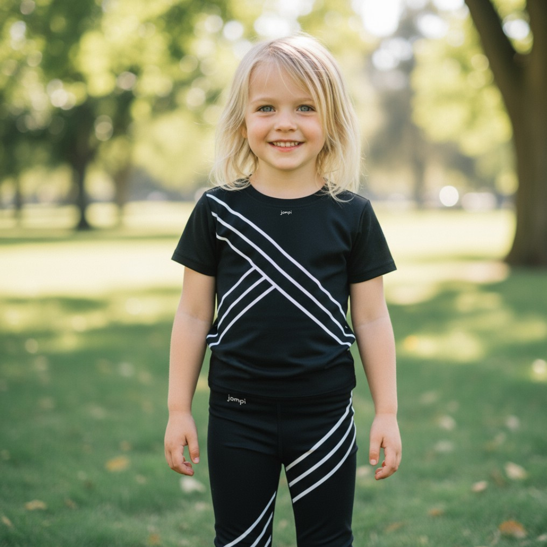 Träningst-shirt Jompi Dash Mini Svart - Line