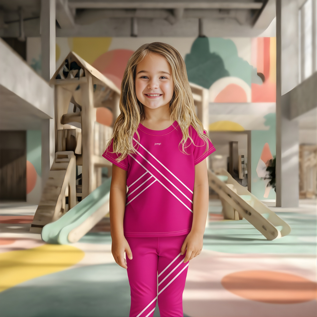 Träningst-shirt Jompi Dash Mini Cerise - Line