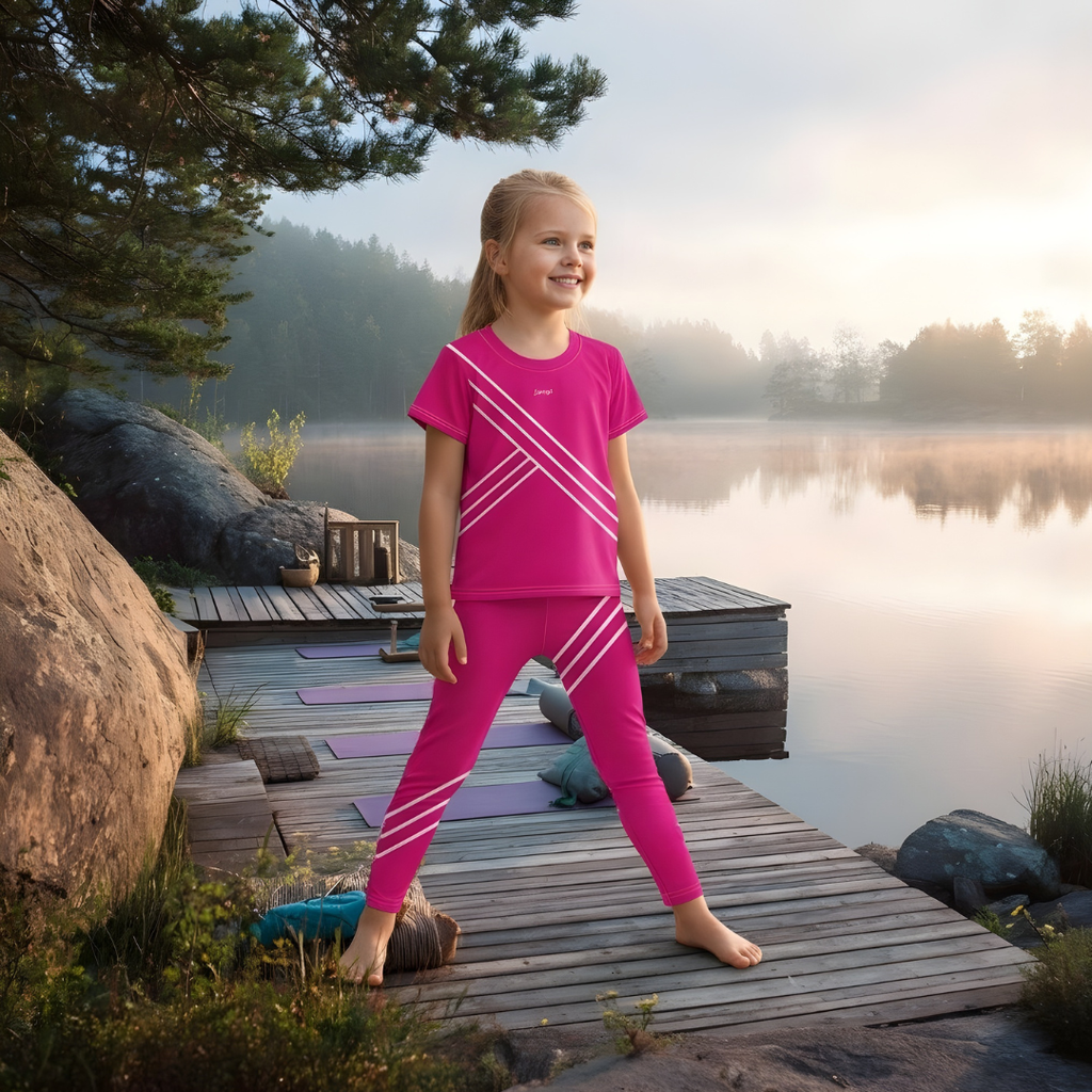 Träningstights Jompi Dash Mini Cerise - Line