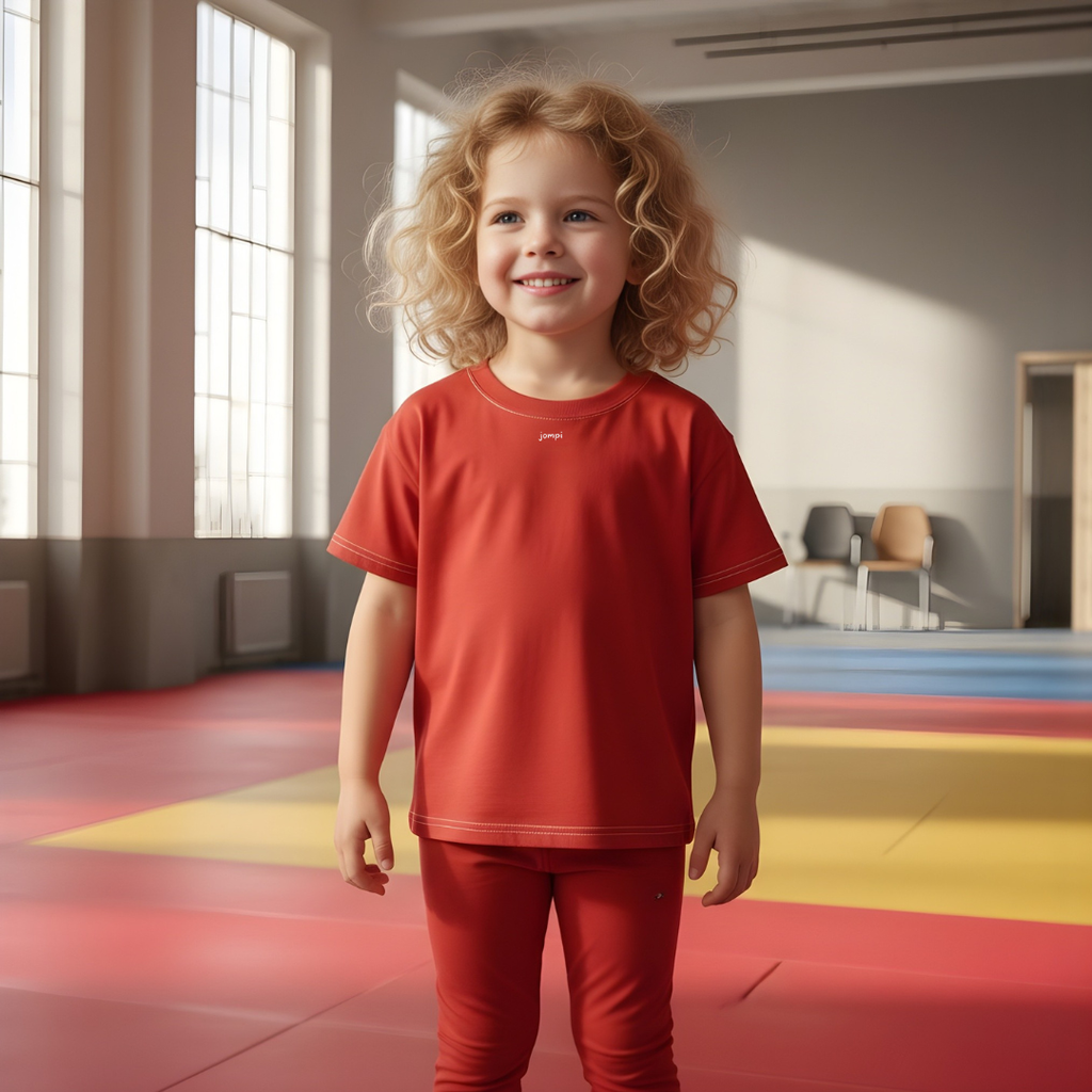 Träningst-shirt Jompi Hop Mini Röd