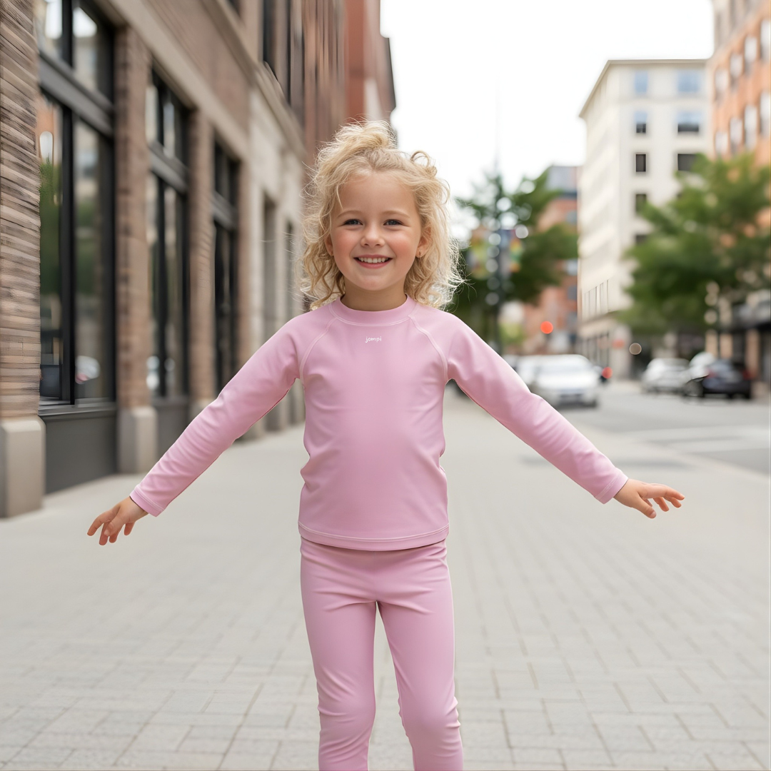 Träningstights Jompi Hop Mini Ljusrosa