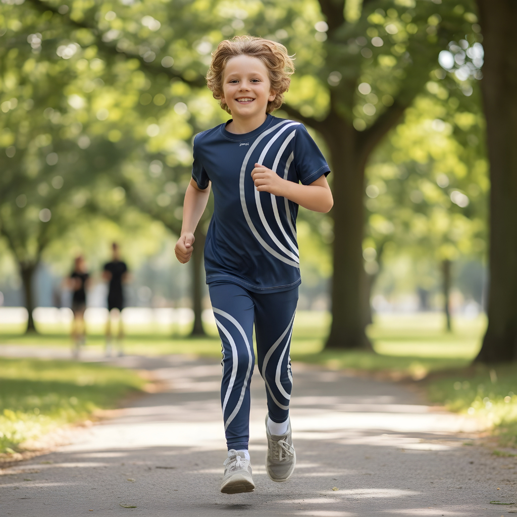Träningst-shirt Jompi Junior Dash Blå - Spin