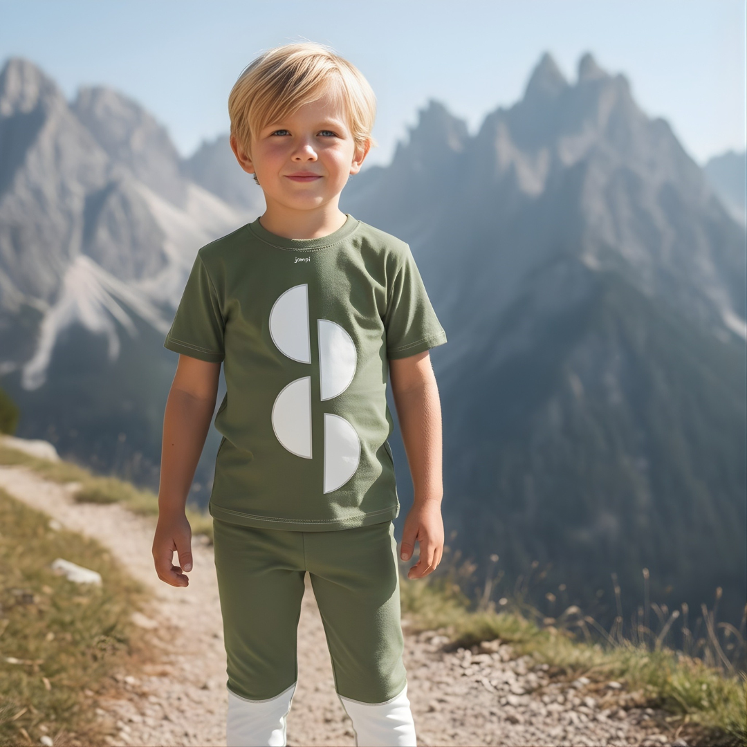 Träningst-shirt Jompi Dash Junior Grön - Bubble
