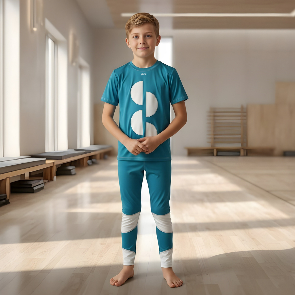 Träningst-shirt Jompi Dash Junior Blå - Bubble
