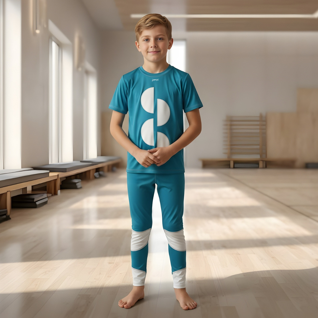 Träningst-shirt Jompi Dash Junior Blå - Bubble