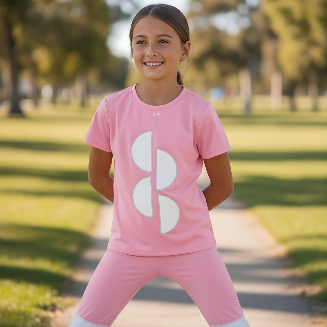 Träningst-shirt Jompi Dash Junior Rosa - Bubble