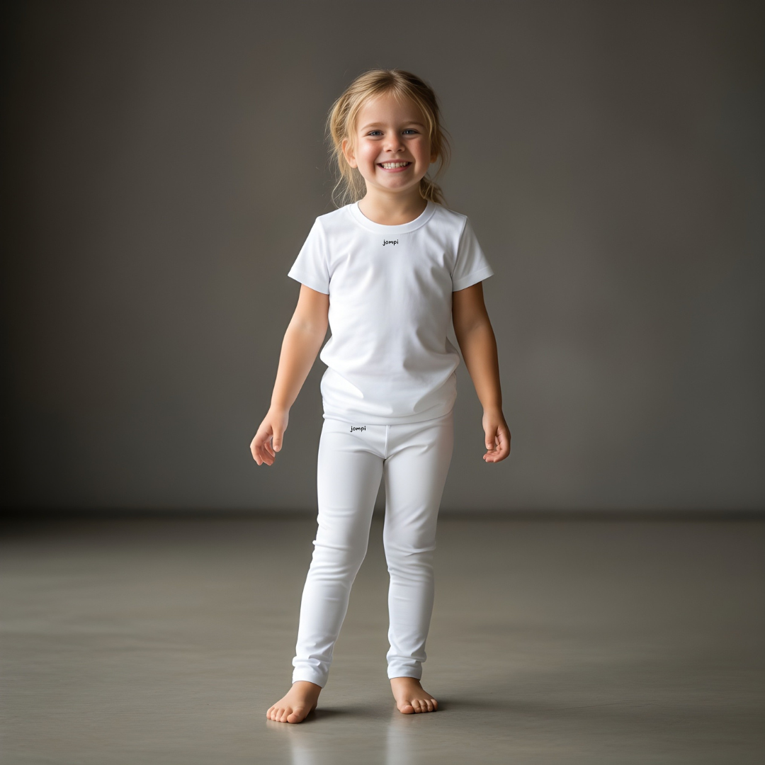 Träningst-shirt Jompi Hop Mini Vit