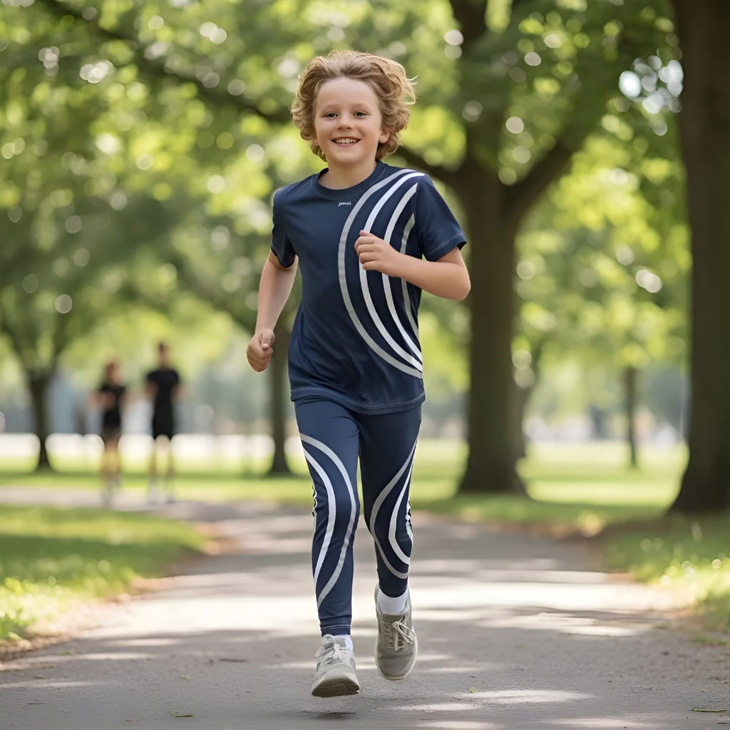 Träningst-shirt Jompi Junior Dash Blå - Spin