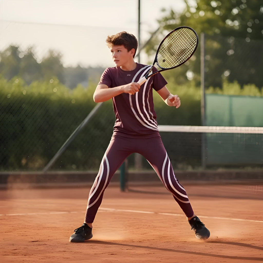 Träningstights Jompi Junior Dash Brun - Spin