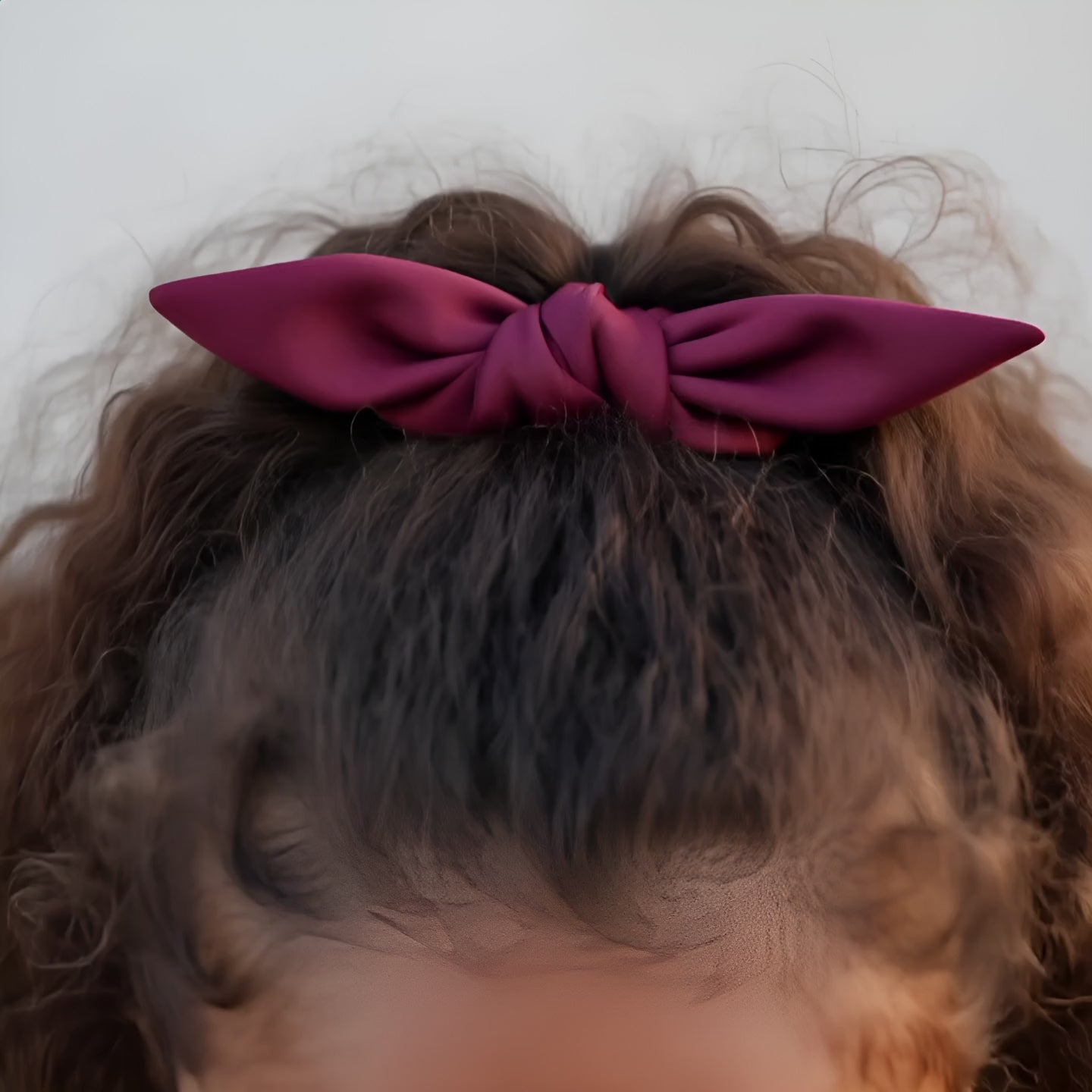 Scrunchie Jompi Vinröd