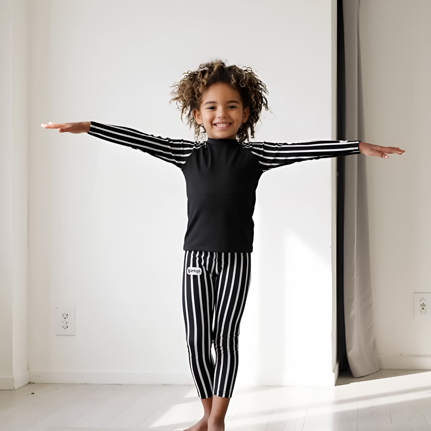 Träningströja Jompi Dash Mini Svart - Stripe
