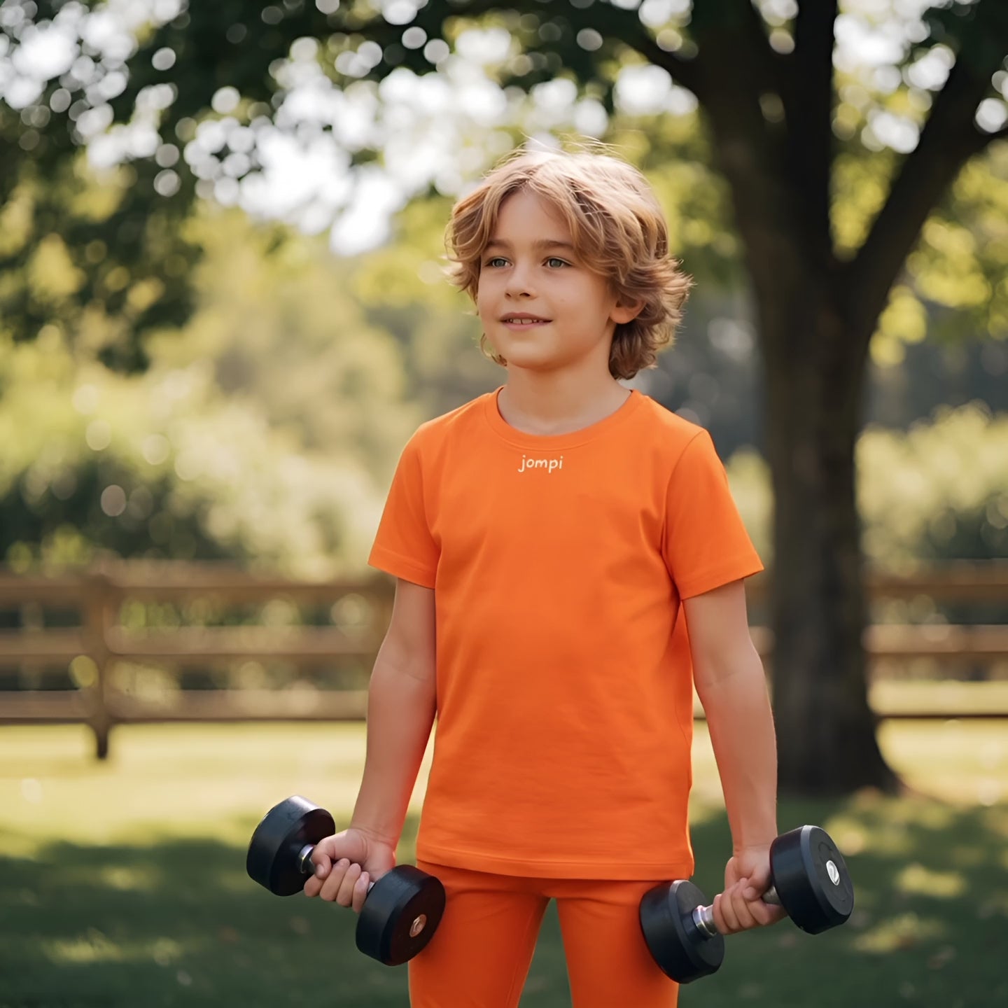 Träningst-shirt Jompi Junior Hop Orange