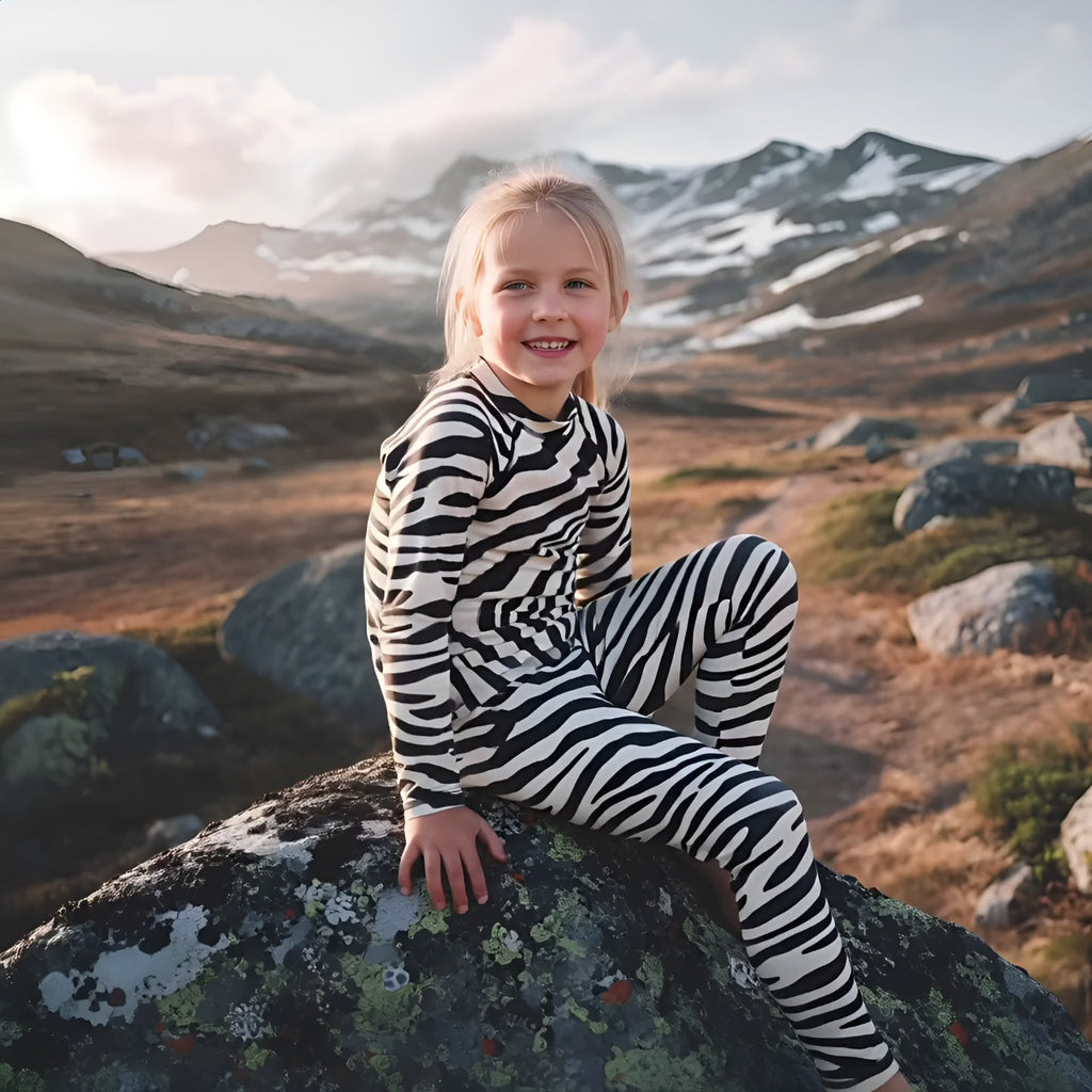 Träningstights Jompi Twirl Mini Zebra