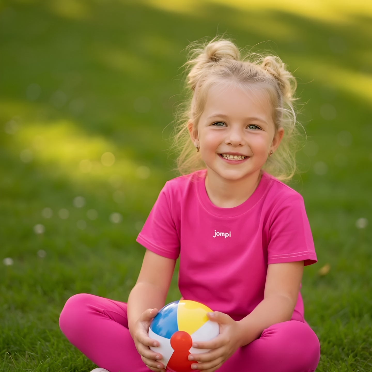 Träningstights Jompi Hop Mini Cerise