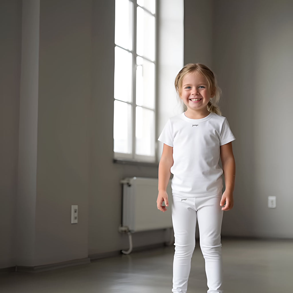 Träningst-shirt Jompi Hop Mini Vit
