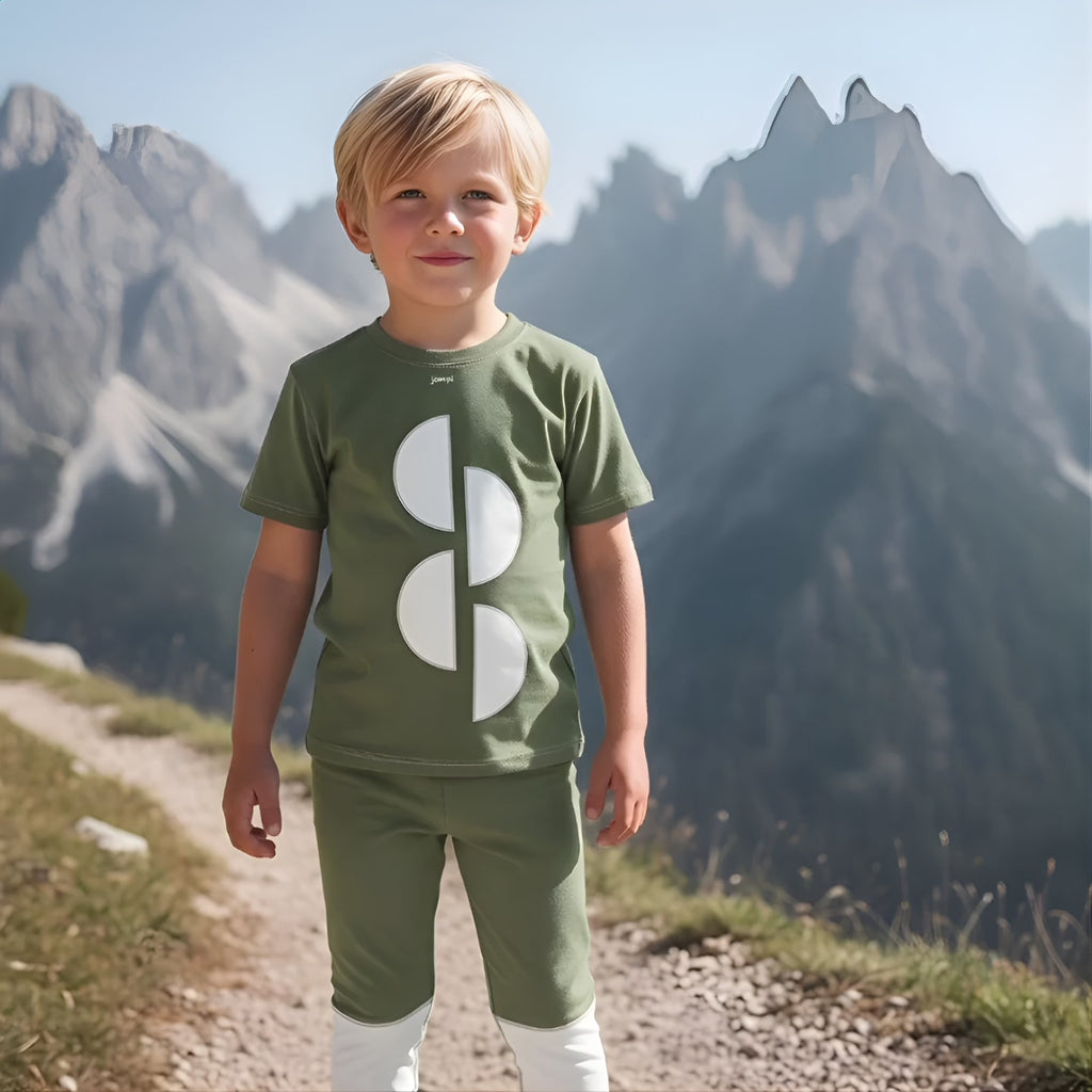 Träningst-shirt Jompi Dash Junior Grön - Bubble