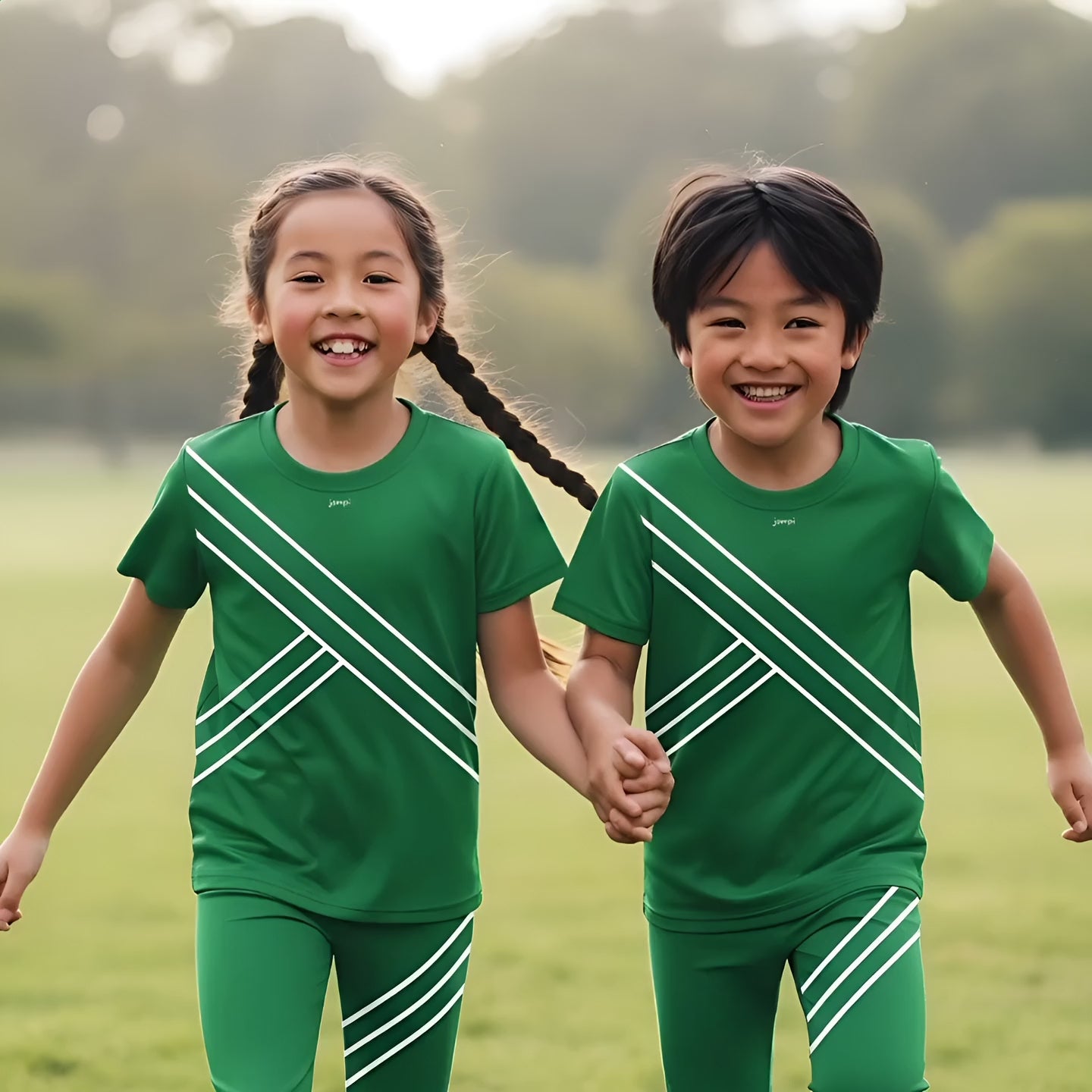 Träningst-shirt Jompi Dash Mini Grön - Line