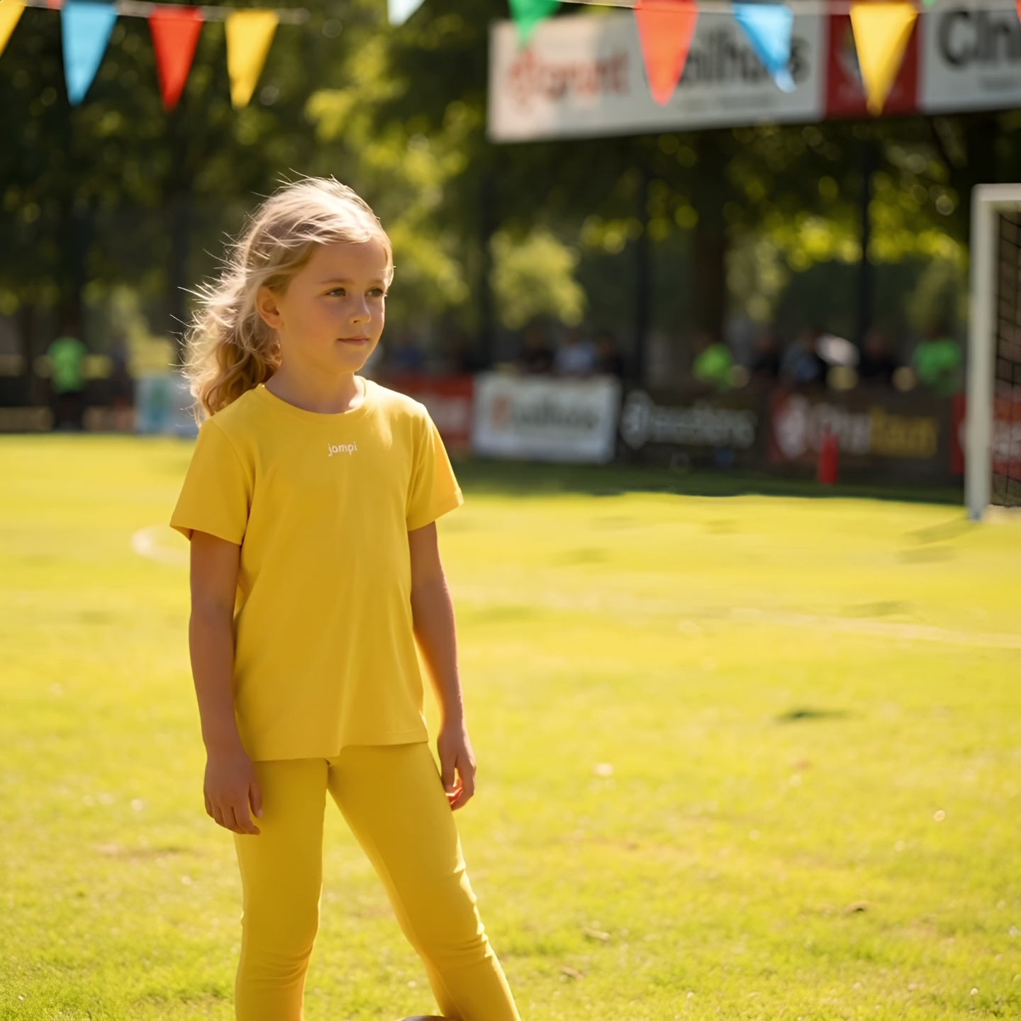 Träningst-shirt Jompi Junior Hop Gul