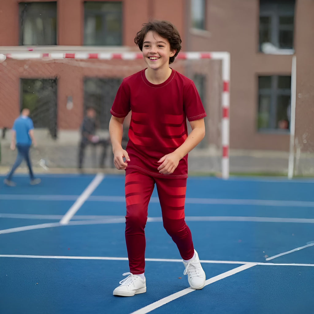 Träningstights Jompi Junior Twirl Röd - Kick