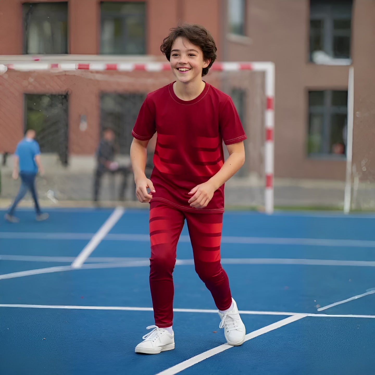 Träningstights Jompi Junior Twirl Röd - Kick