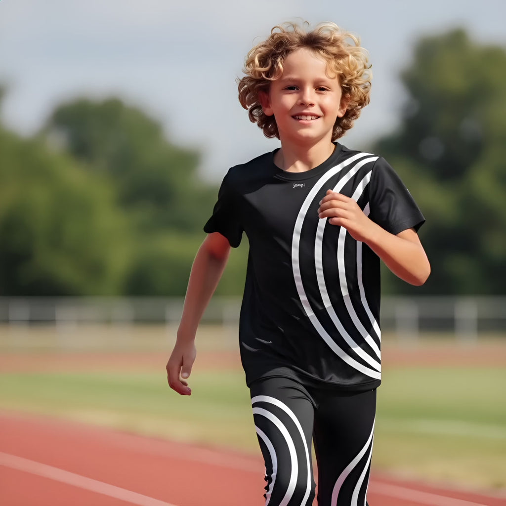 Träningst-shirt Jompi Dash Junior Svart - Spin