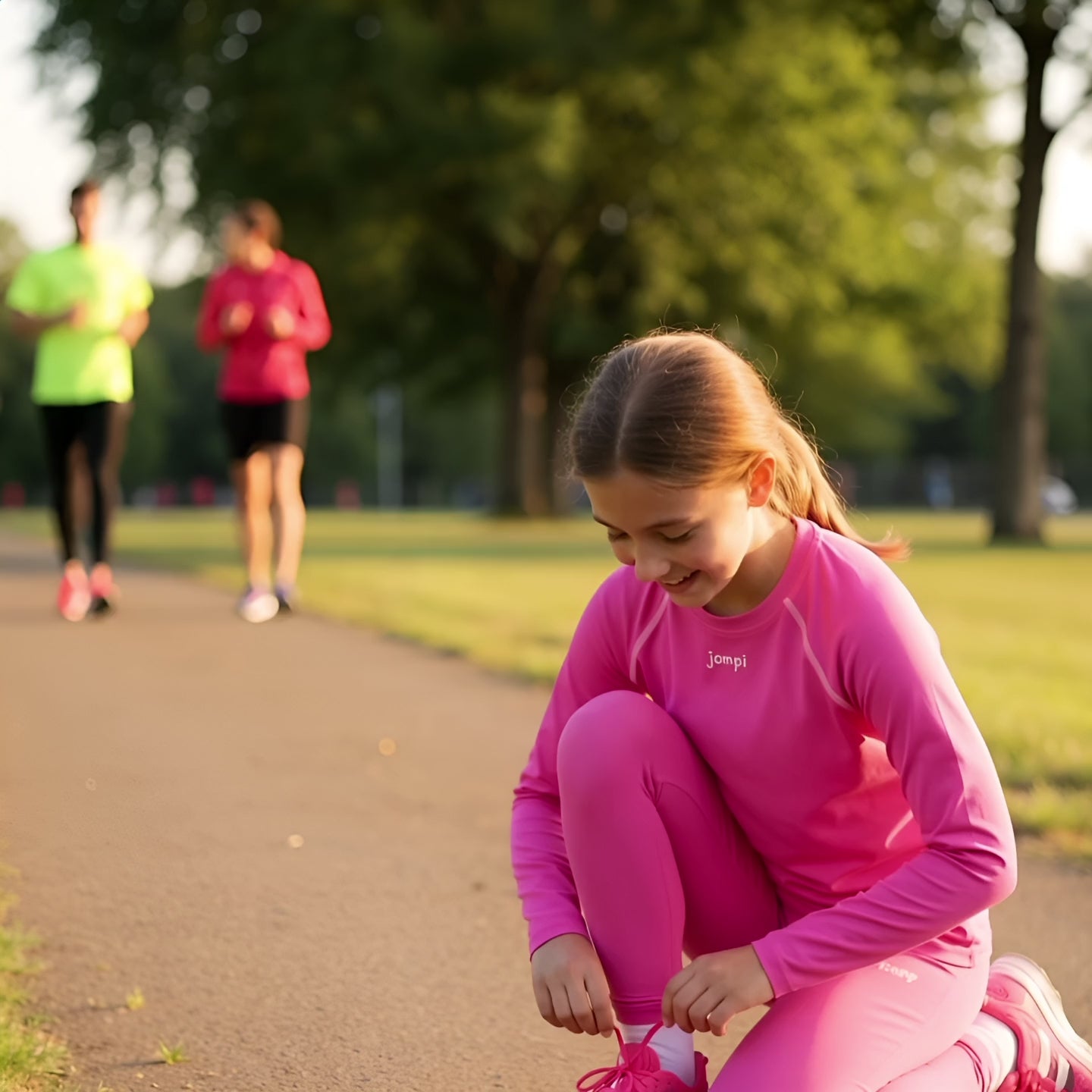Träningstights Jompi Junior Hop Cerise