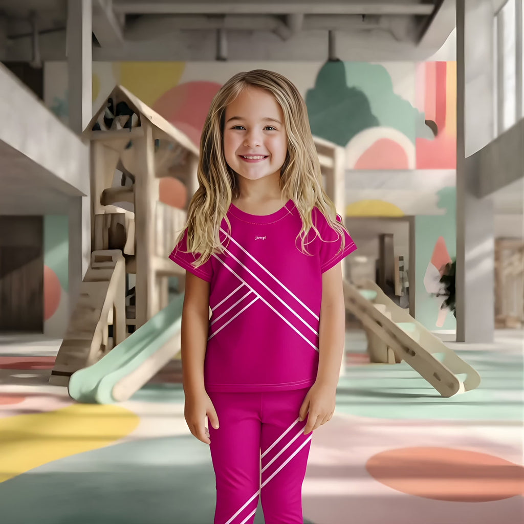 Träningst-shirt Jompi Dash Mini Cerise - Line