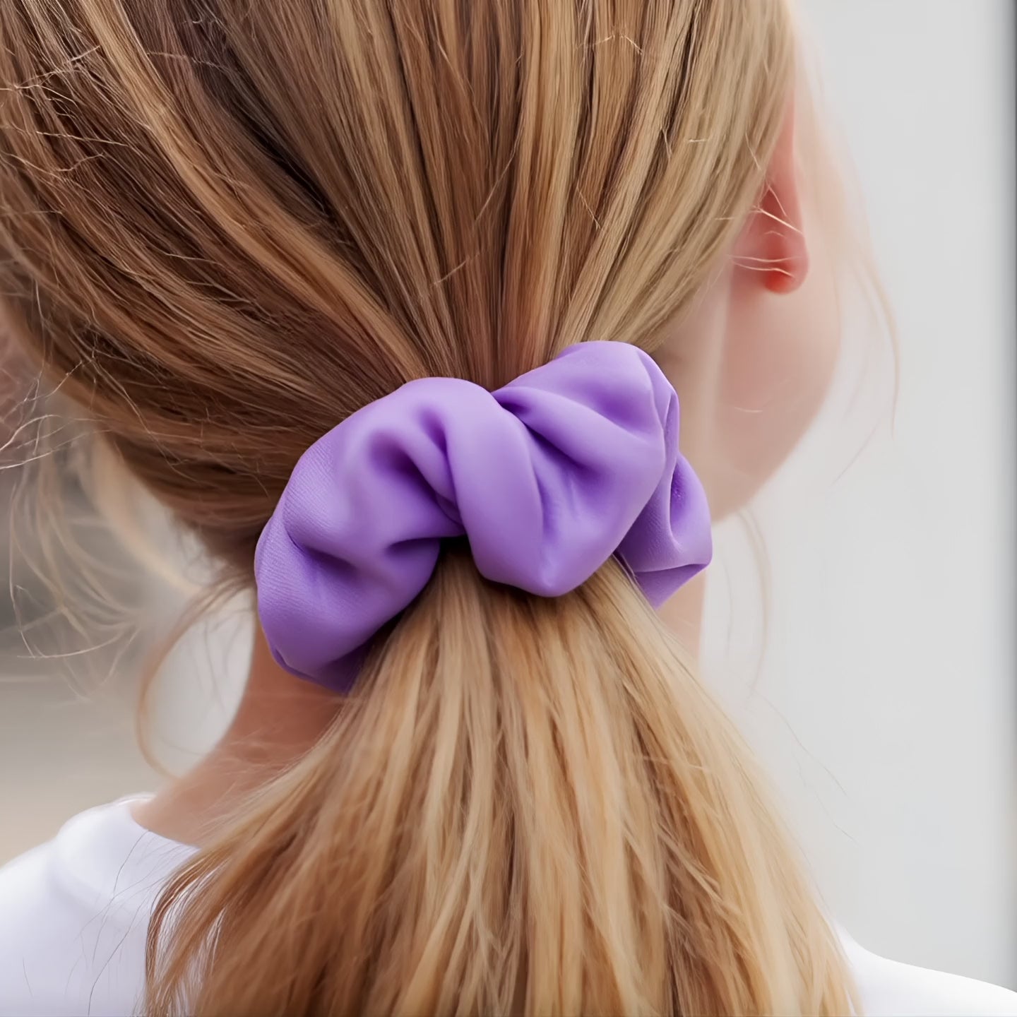 Scrunchie Jompi Ljuslila