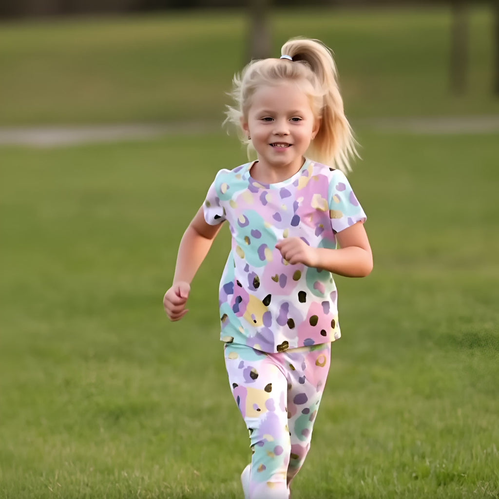 Träningst-shirt Jompi Twirl Mini Vit - Color me