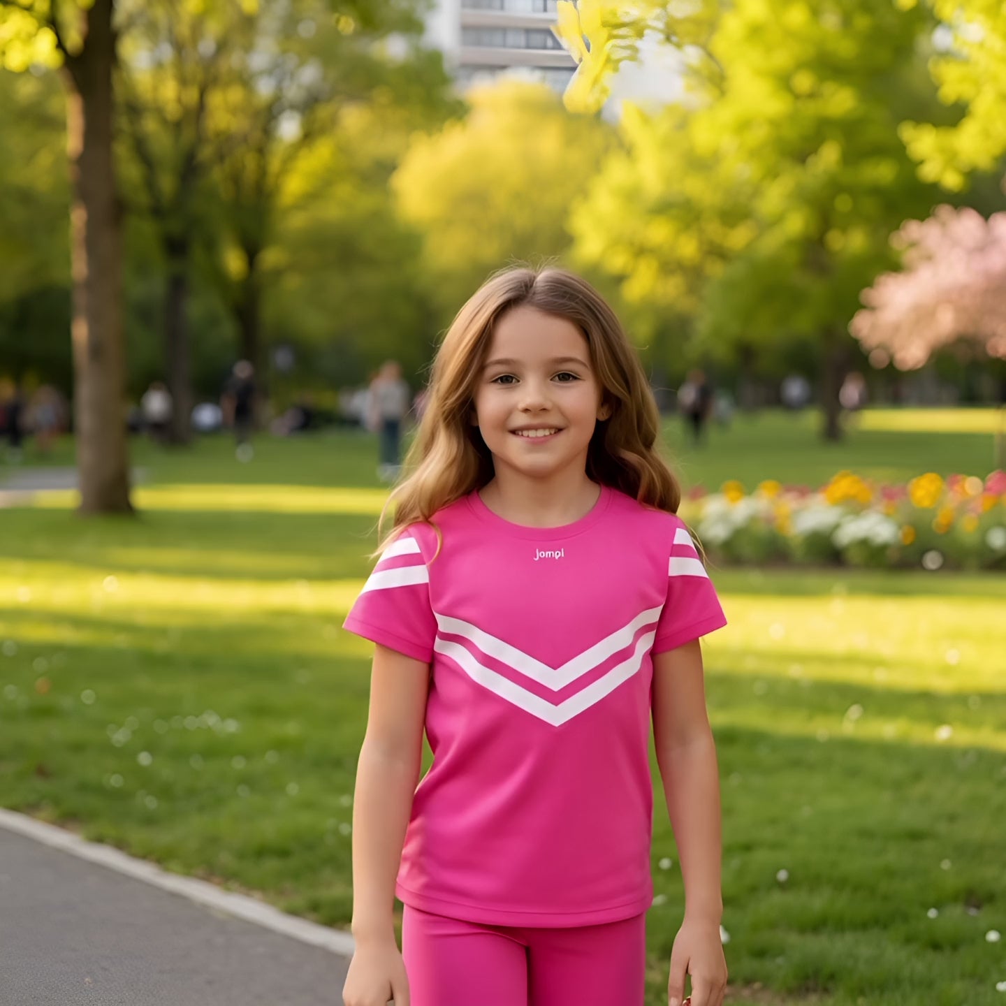 Träningst-shirt Jompi Junior Dash Rosa - Sport
