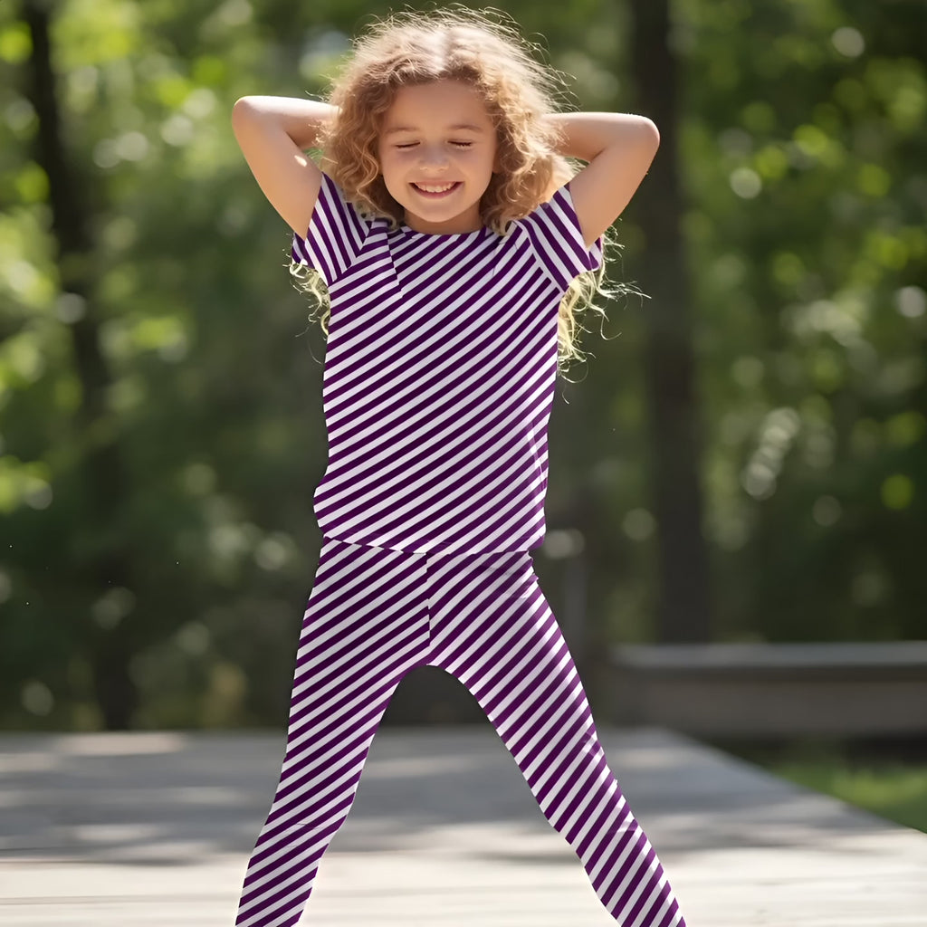 Träningstights Jompi Junior Twirl Lila - Motion